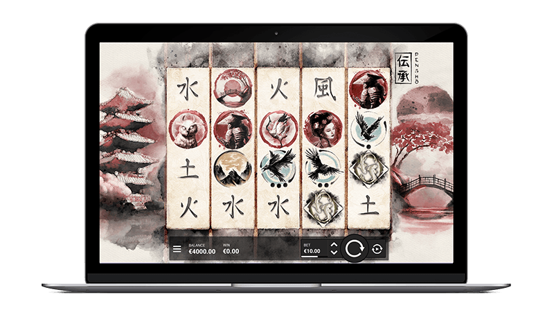 Hacksaw Gaming Densho 슬롯 공식 게임 화면