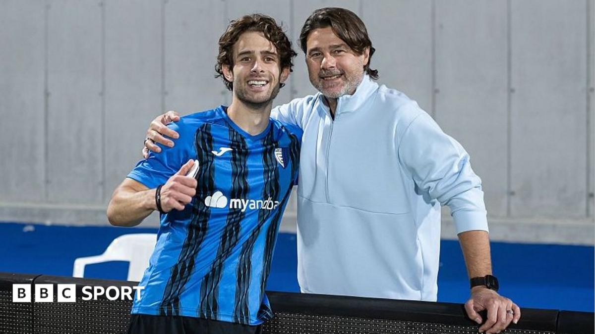 Maurizio Pochettino and father Mauricio