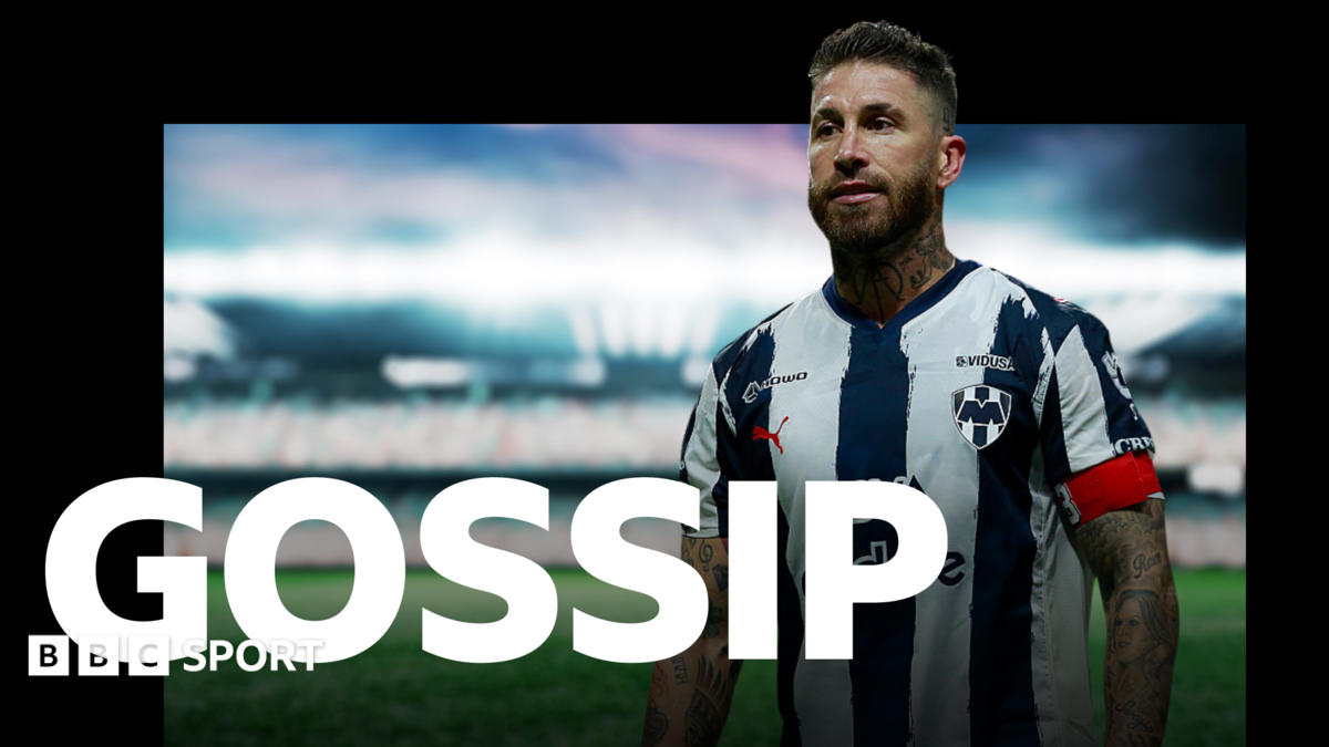 BBC Sport gossip banner and Sergio Ramos