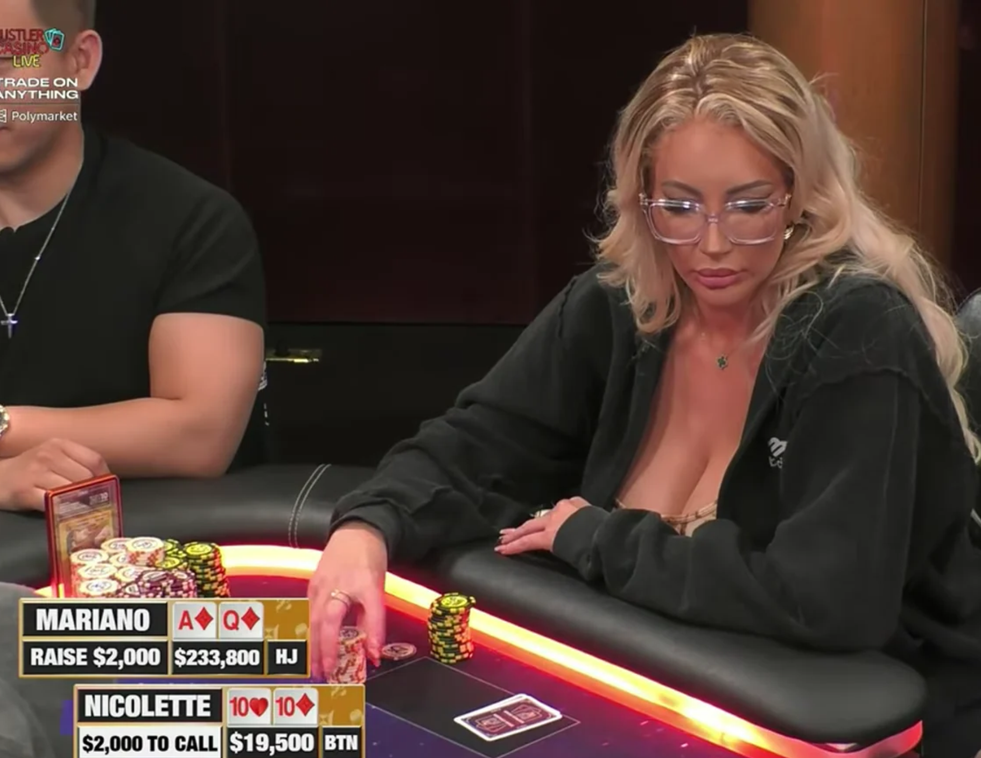 Poker Player Celebration
